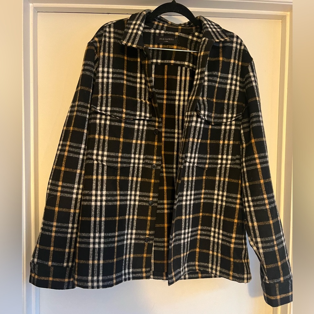 All Saints // Wool Button Up - image 1